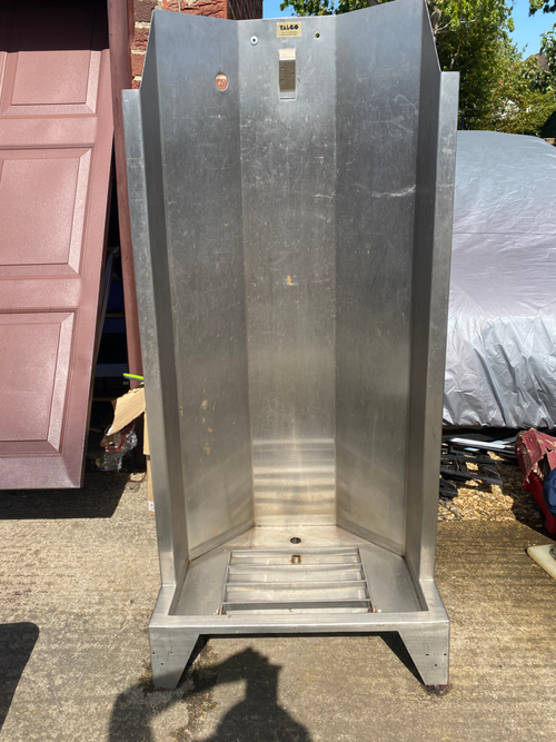 Stainless steel boot wash Stainless steel boot wash