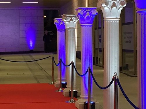 8ft Tall Art Deco Style Pillars 8ft Tall Art Deco Style Pillars