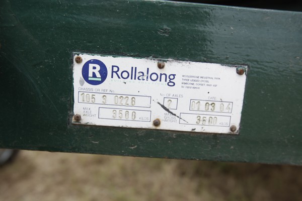 Rollalong toilet trailer