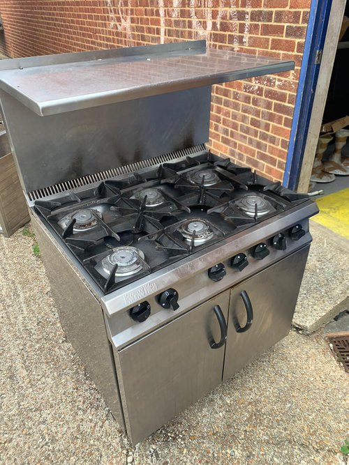 Second Hand Moorwood Vulcan 6 burner oven