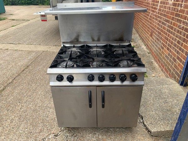 Moorwood Vulcan 6 burner oven for sale