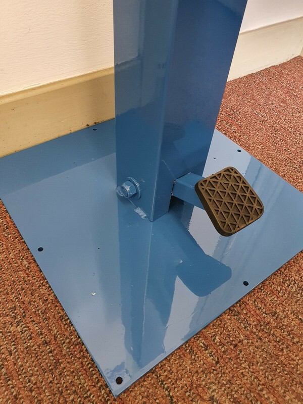 Heavy duty base and foot pedal