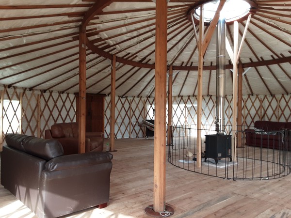 Wildwood Yurts of Cumbria 40ft Yurt