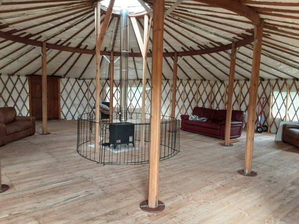 Wildwood Yurts of Cumbria 40ft Yurt