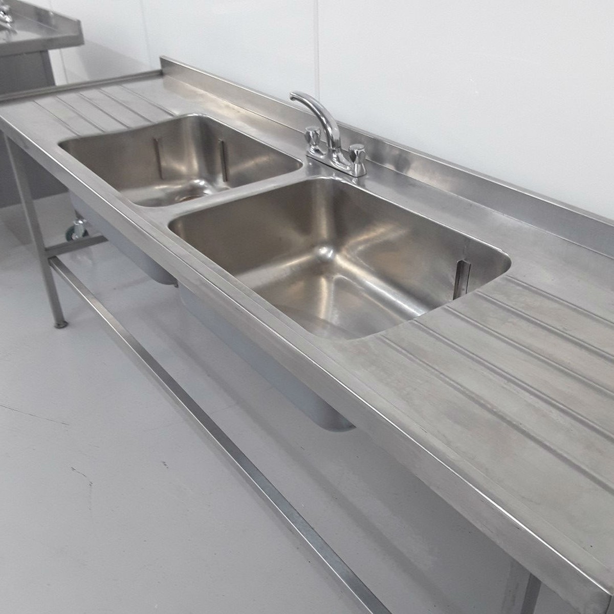 Secondhand Catering Equipment | Double Sinks | Used Stainless Double ...