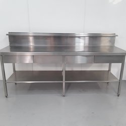 Used Stainless Steel Table (11218)