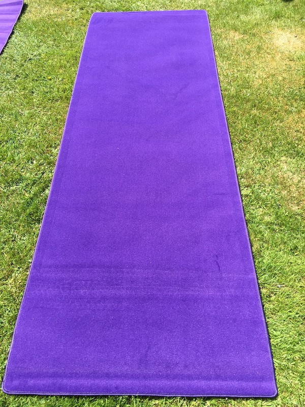 "Cadbury Purple" VIP Carpet Runners