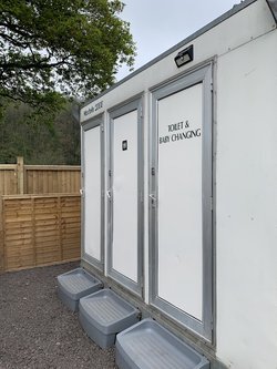Buy Self-Contained Toilets Unit x6 Cubicles