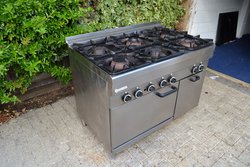 Marino six burner gas range cooker for sale