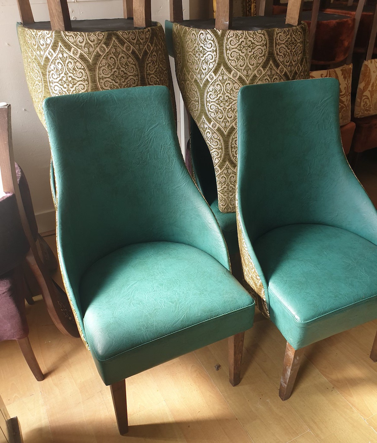 Secondhand Hotel Furniture Dining Chairs 24x Chairs Job Lot