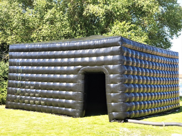 Curlew - SecondHand Marquees | Inflatable Marquees | Inflatable 7mx7m Cube Black / White - Norfolk