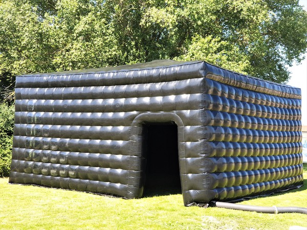 Black Inflatable 7mx7m Cube