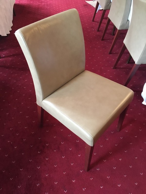 Used Genuine Soft Leather Dining Chairs