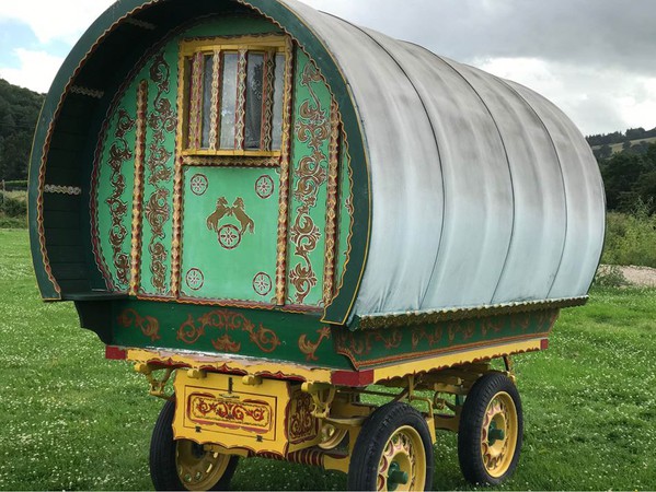 Canvas Bow top Gypsy wagon