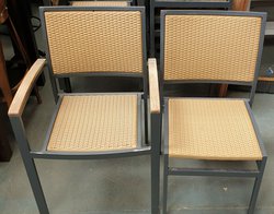 Aluminium Rattan Chairs for sale