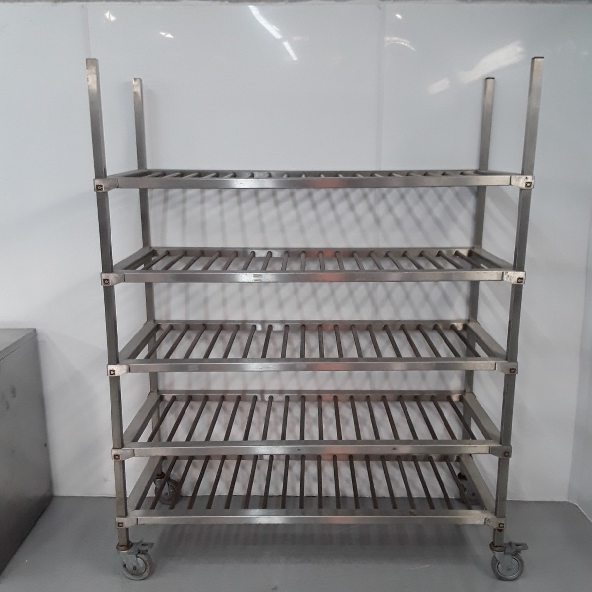 Secondhand Catering Equipment Shelves and Storage Racks Used 5 Tier