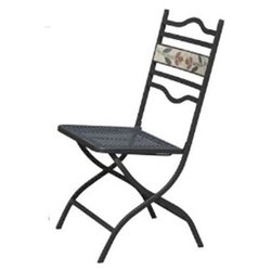 Folding outdoor chairs