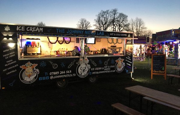 Showmans catering trailer