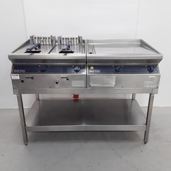 Used Stott Benham Double Fryer Griddle (11741) - Bridgwater, Somerset