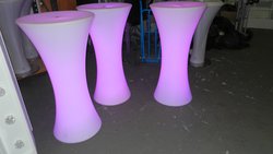 LED Poseur Tables Job Lot