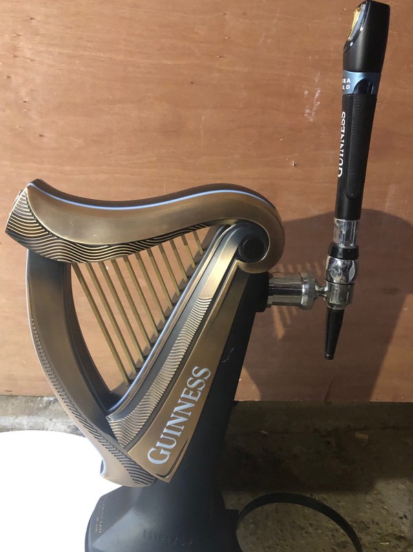 Secondhand Pub Equipment Beer Taps Fonts and Pumps 3x Guinness