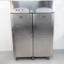 Used Foster PREMG1350F Stainless Double Fish Fridge