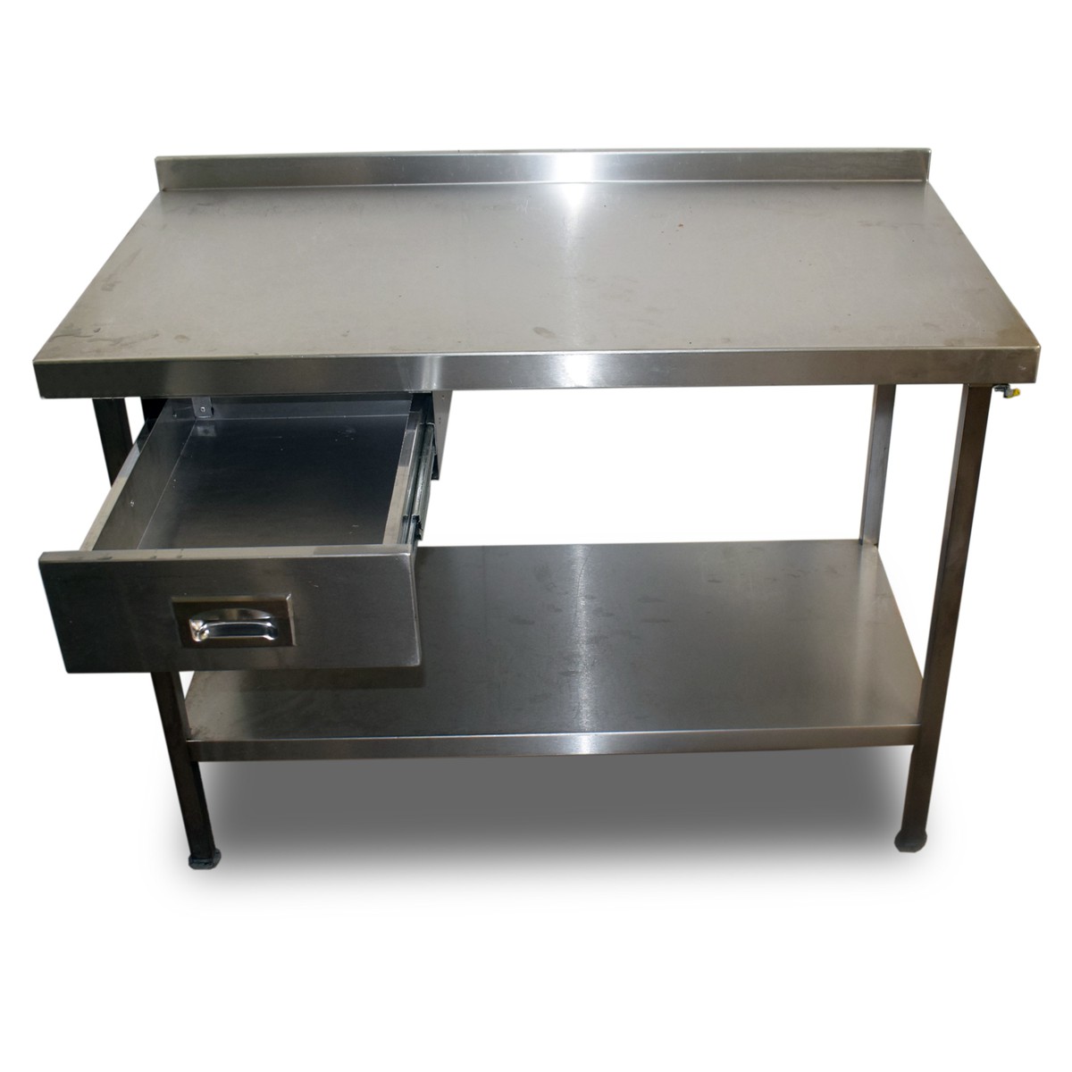 Secondhand Catering Equipment Stainless steel tables (1.01m to 2m) 1.2m Stainless Table with