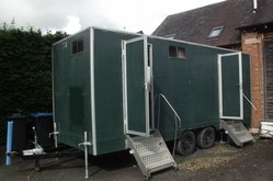 Exterior 3+2 Toilet Unit plus 3 Urinals Toilet Trailer