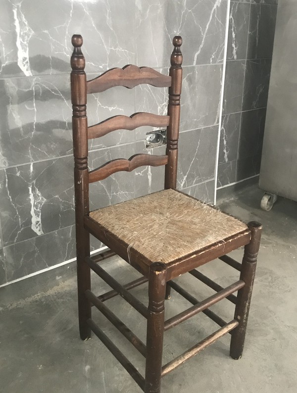 Rustic restaurant chairs for sale