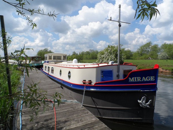60ft x 12ft Stern Wheelhouse Replica Dutch Barge