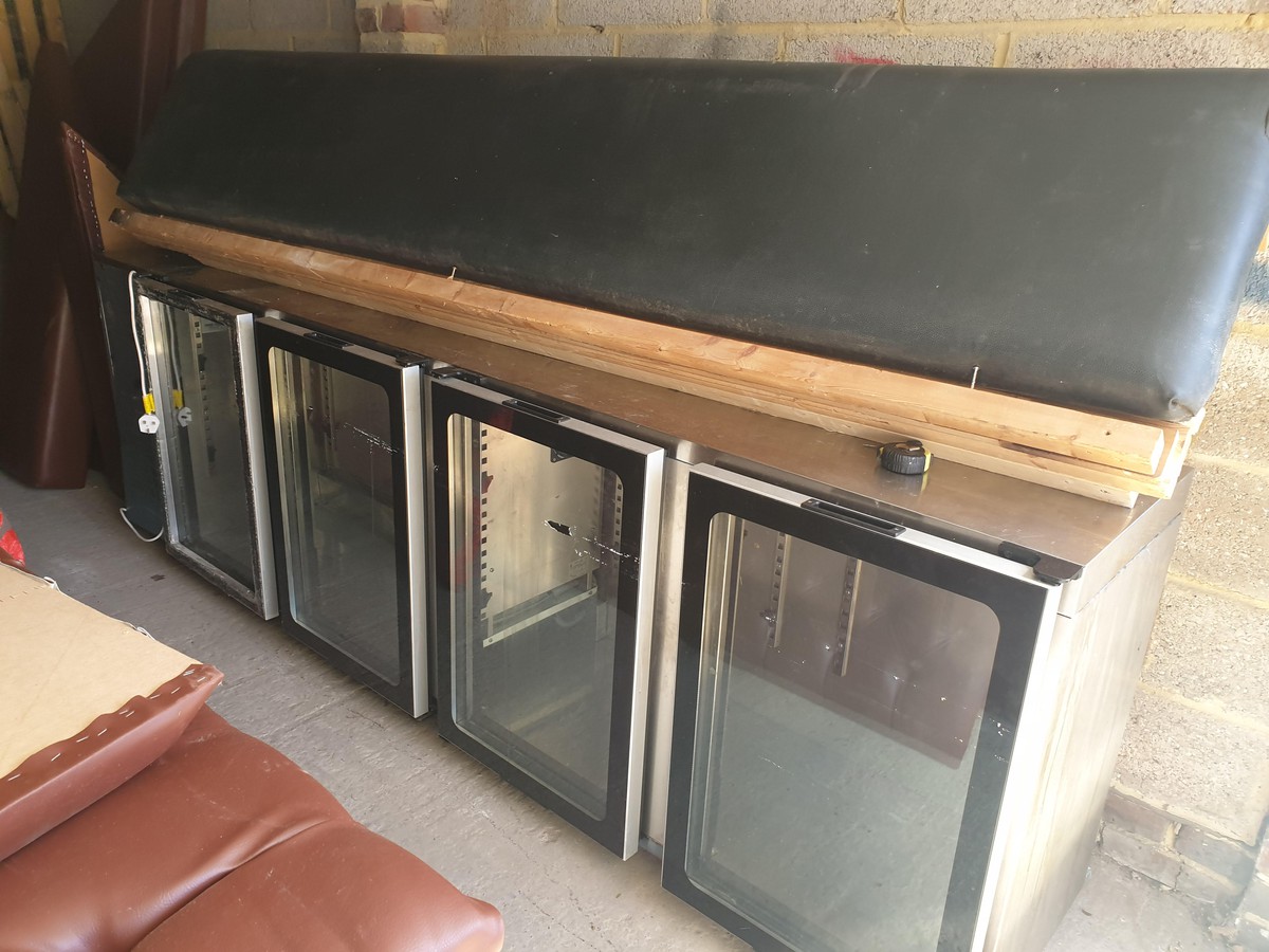 Secondhand Catering Equipment Bar Equipment and Coolers 4 Door