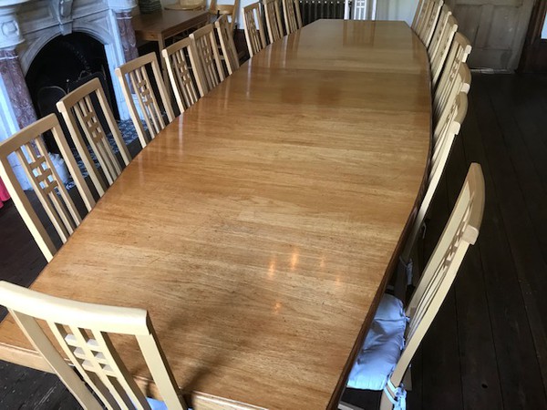 Large dining table for sale