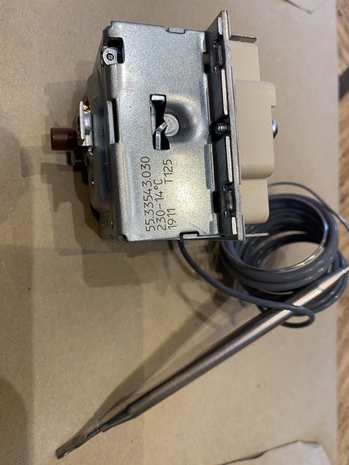 Lincat Fryer High Limit Safety Cut Out Thermostat TH61 Lincat Fryer High Limit Safety Cut Out Thermostat TH61