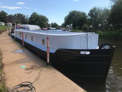 Brand New 65ft x 12ft Wide Beam Barge Style Boat
