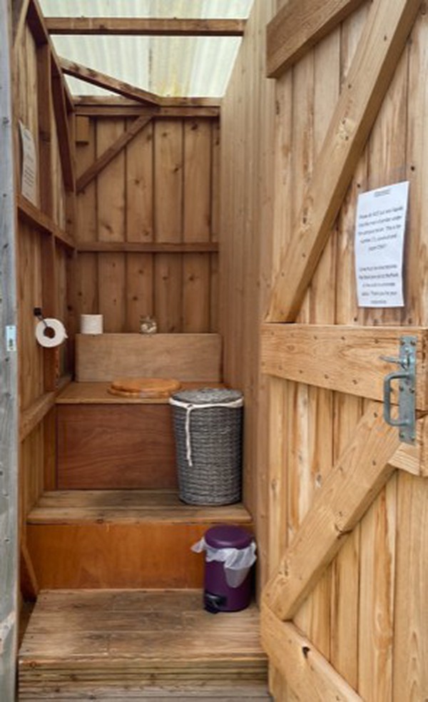 Free range designs toilet hut