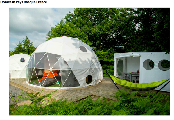 Glamping domes for sale