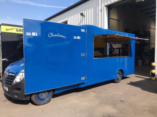 mobile catering van for sale