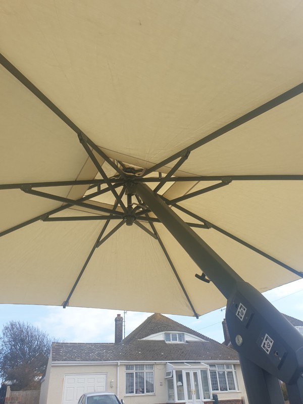 Commercial pub umbrella