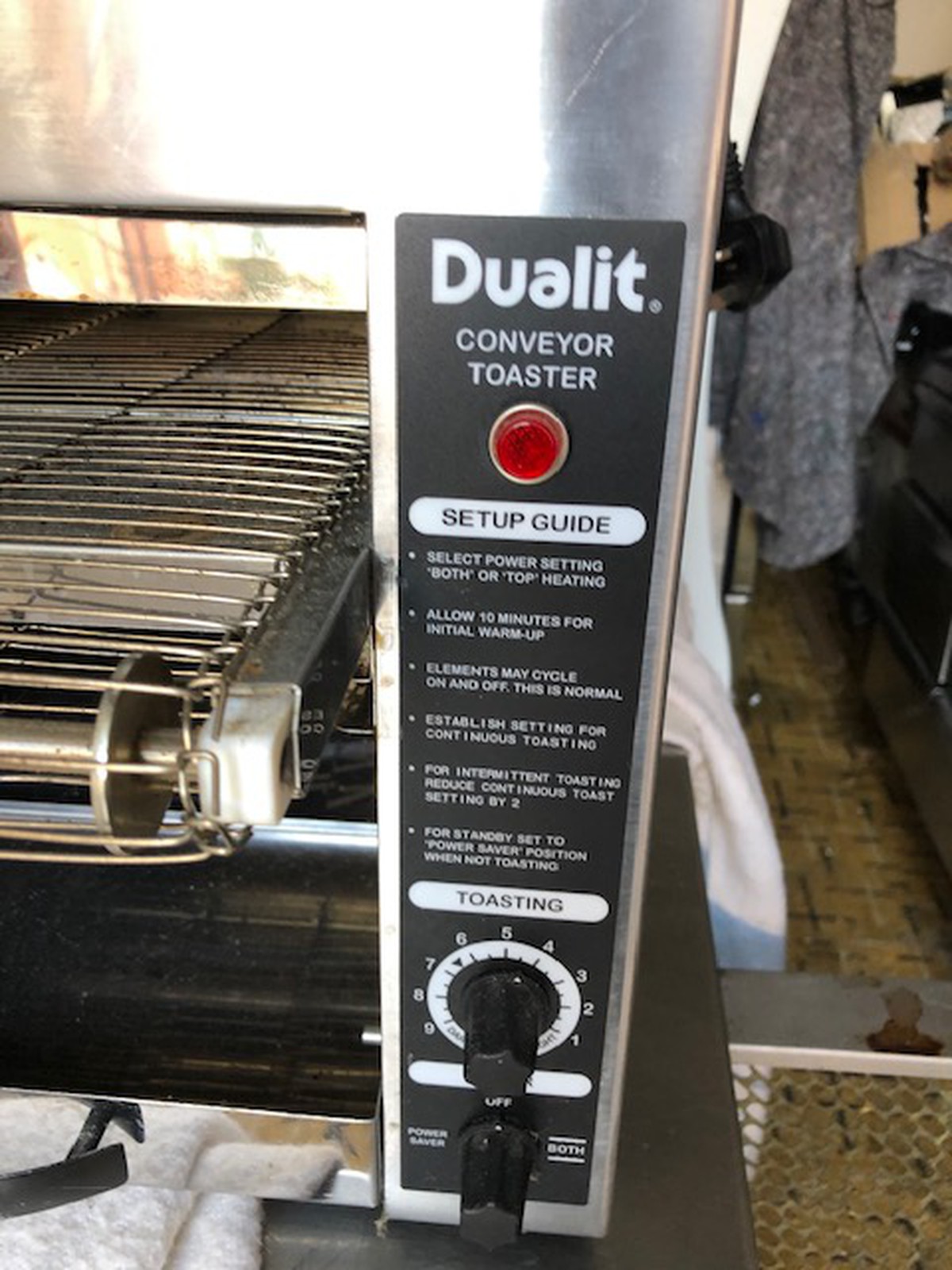 Secondhand Catering Equipment Toasters Dualit DCT2T Conveyor