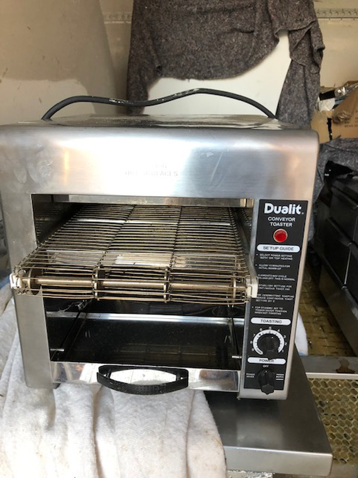 Secondhand Catering Equipment Toasters Dualit DCT2T Conveyor