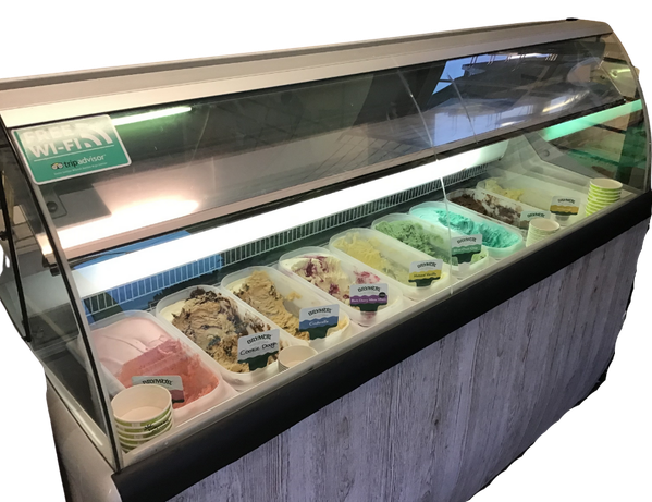 Ice cream display fridge North Yorkshire