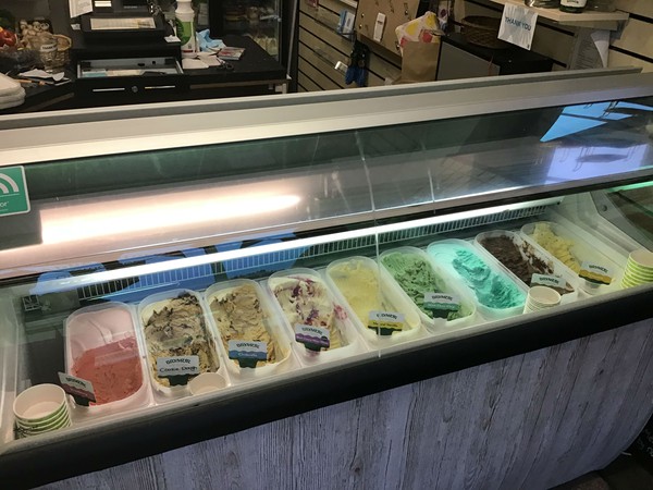 Used Ice cream display fridge for sale