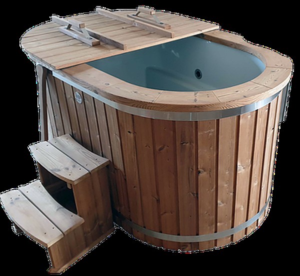 Electric Hot tub made from wood