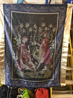 Medieval Style Tapestry Fabric Banners