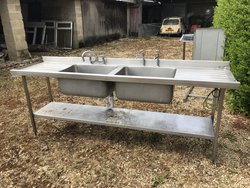 Sink Units And Feeder Benches for sale