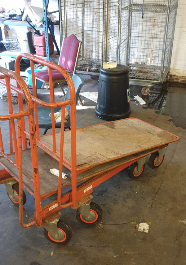 Flat bed trolley for sale