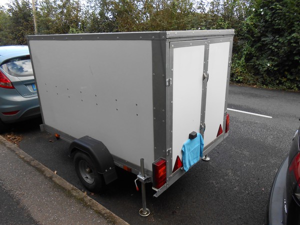 Secondhand Trailers | Box Trailers | White Tickner Box Trailer '74 ECO ...