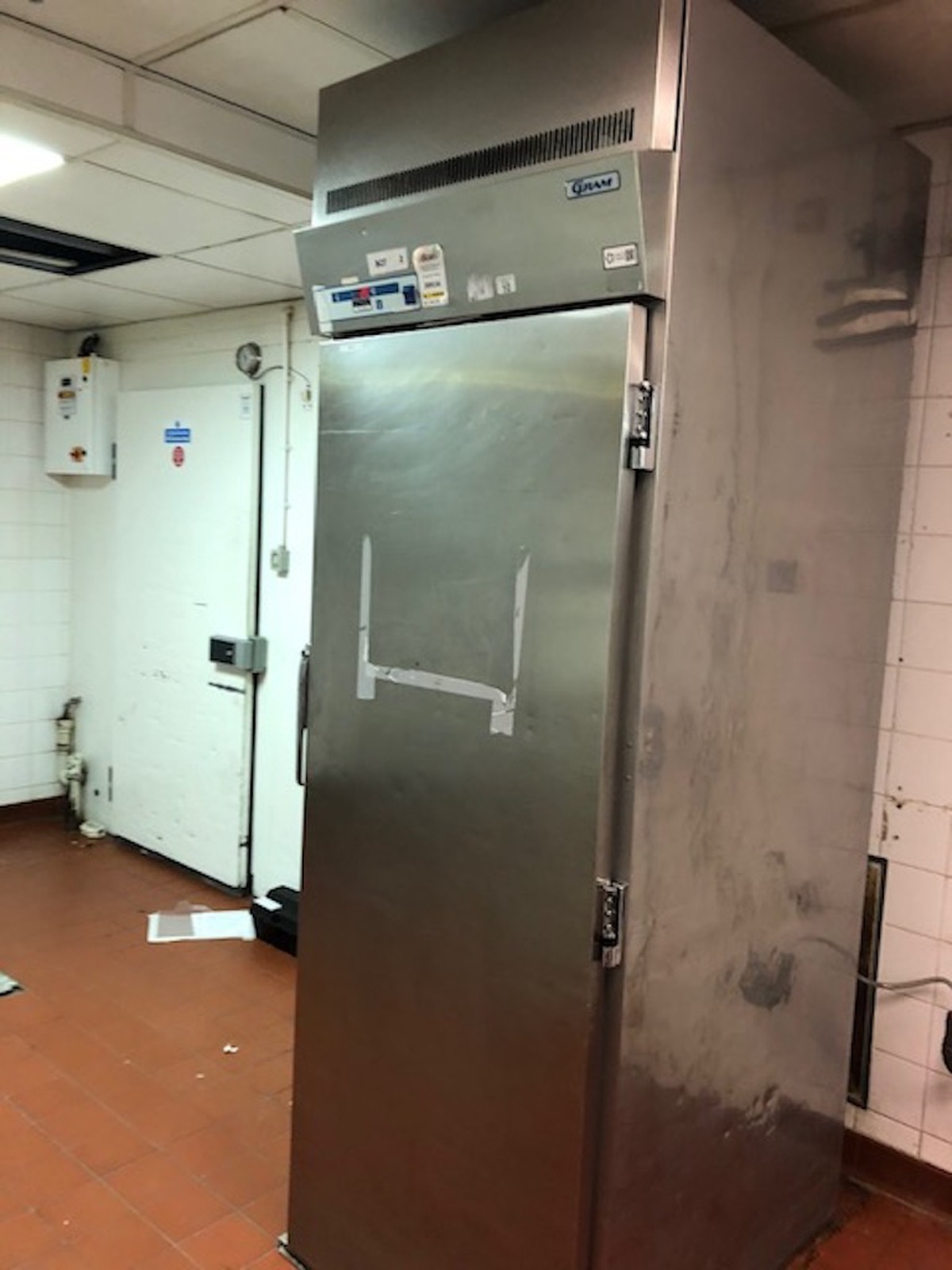 Secondhand Catering Equipment Upright Single Door Freezers 2x Gram