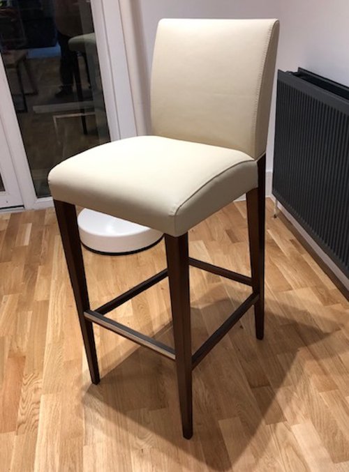 High Bar Stool in Cream High Bar Stool in Cream