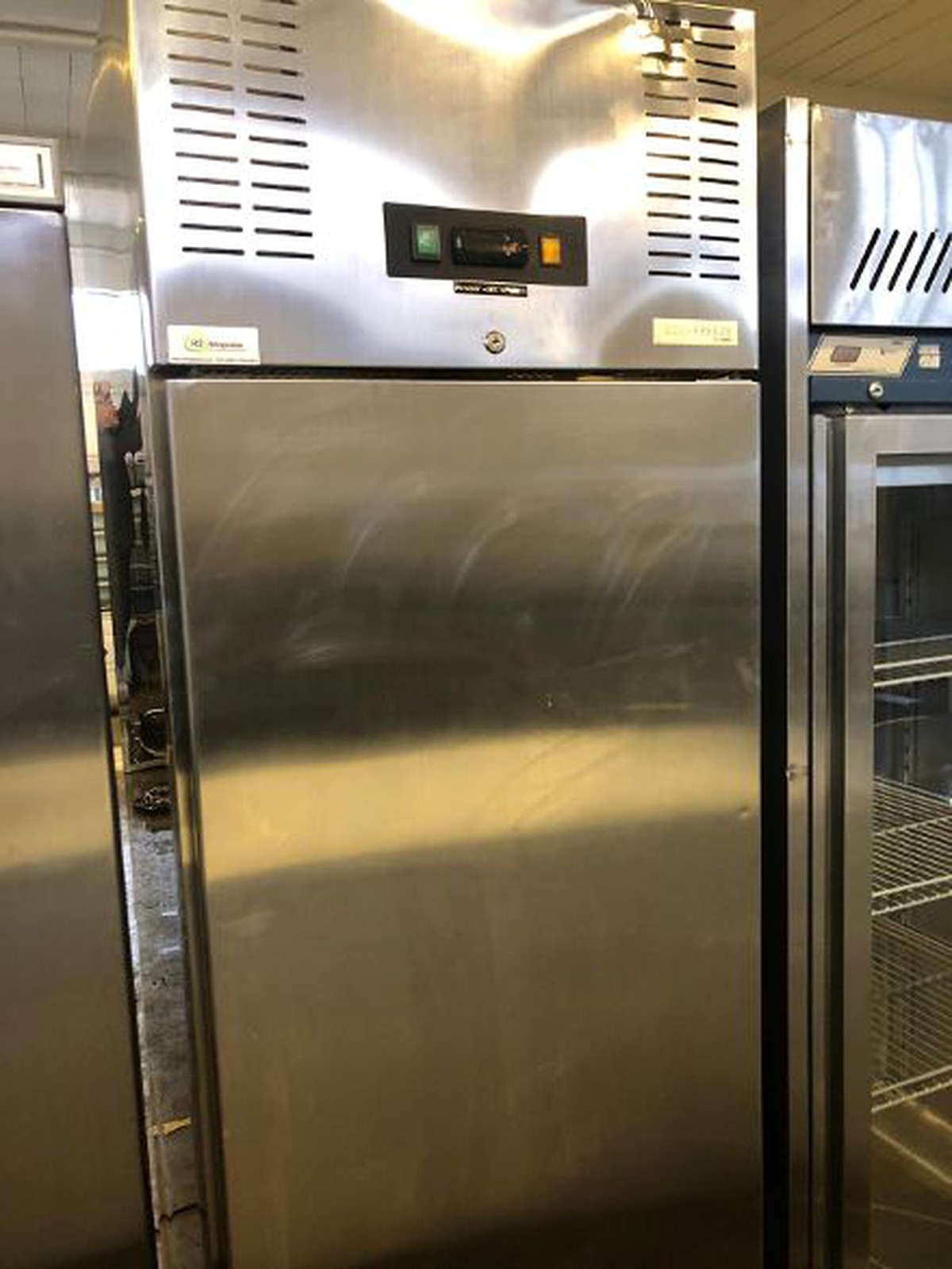 Secondhand Catering Equipment Upright Single Door Freezers Capital